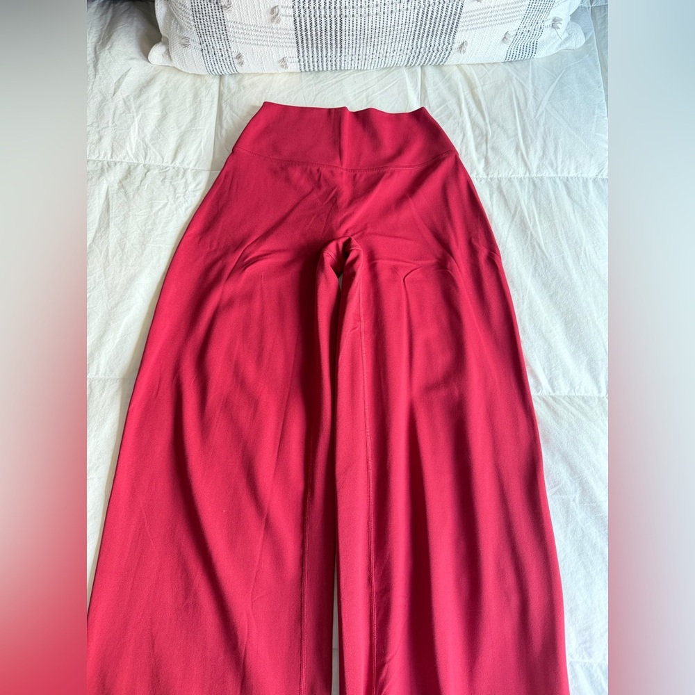 ONER ACTIVE Soft motion Red Straight Leg Pants- XS Reg length - Picture 5 of 6